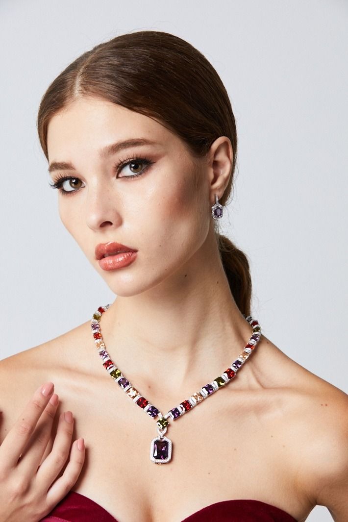 Multicolored Crystal Set