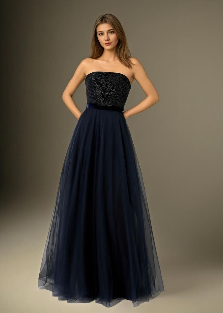 Azure Romance Gown