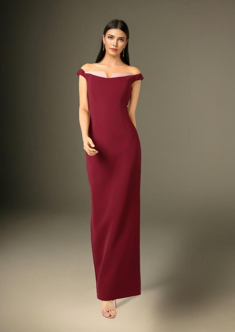 Bordeaux Nocturne Gown