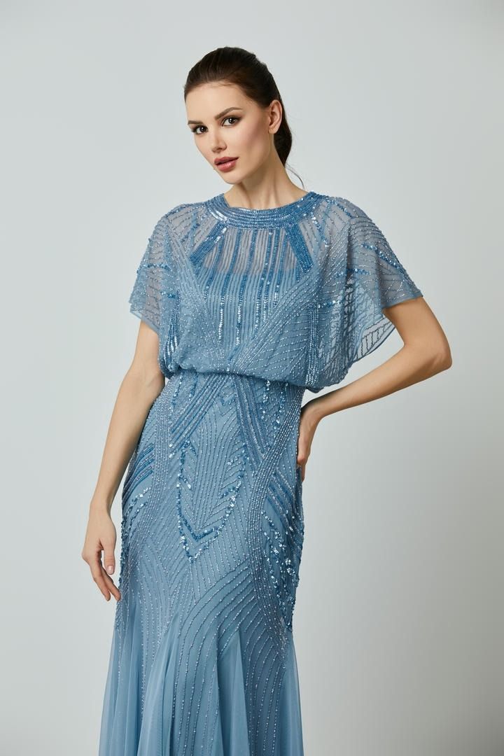 sequin embellishment dress