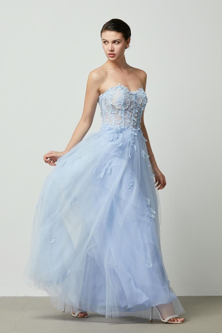 Sweetheart mesh dress