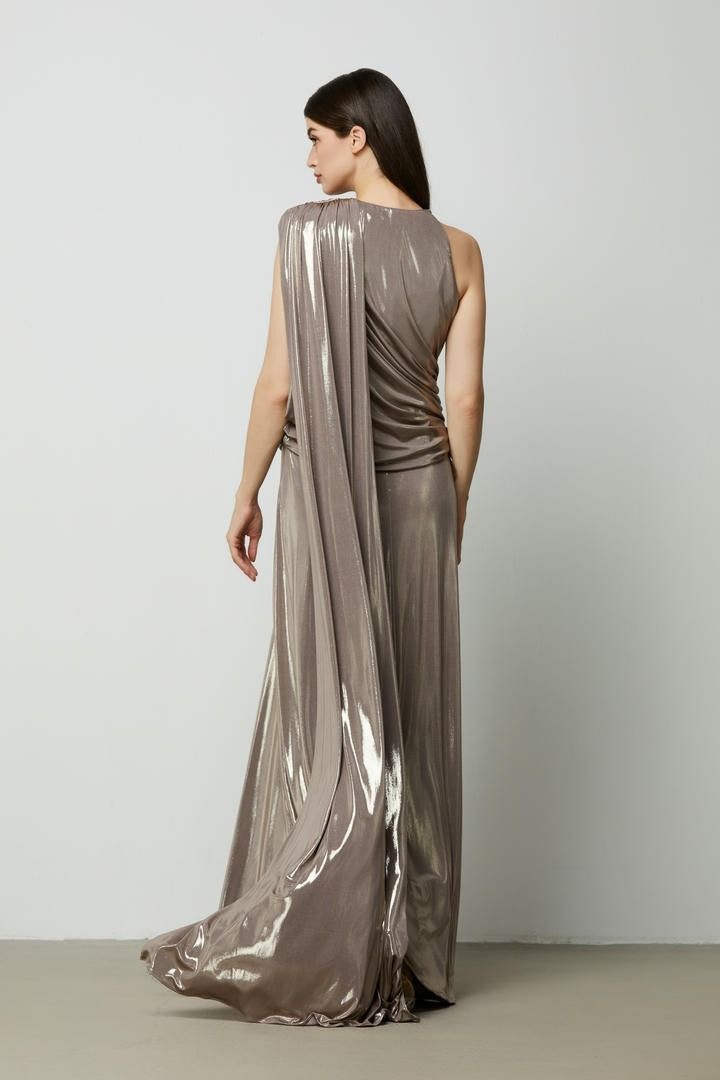 Radiant Drape Jersey Dress