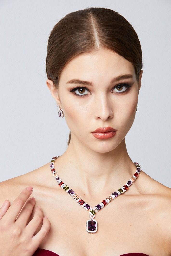 Multicolored Crystal Set