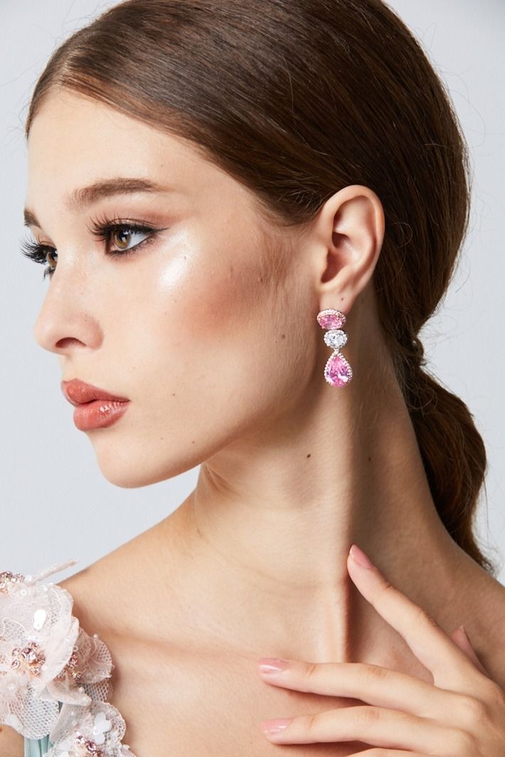 Pink Crystal Drops