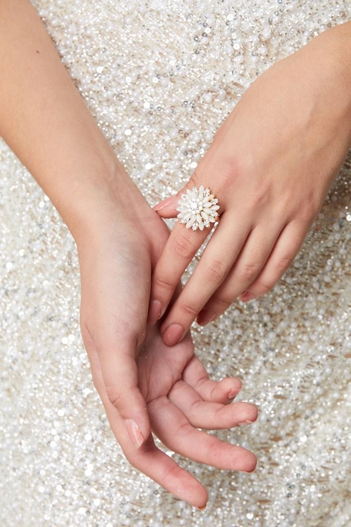 Floral Radiance Ring