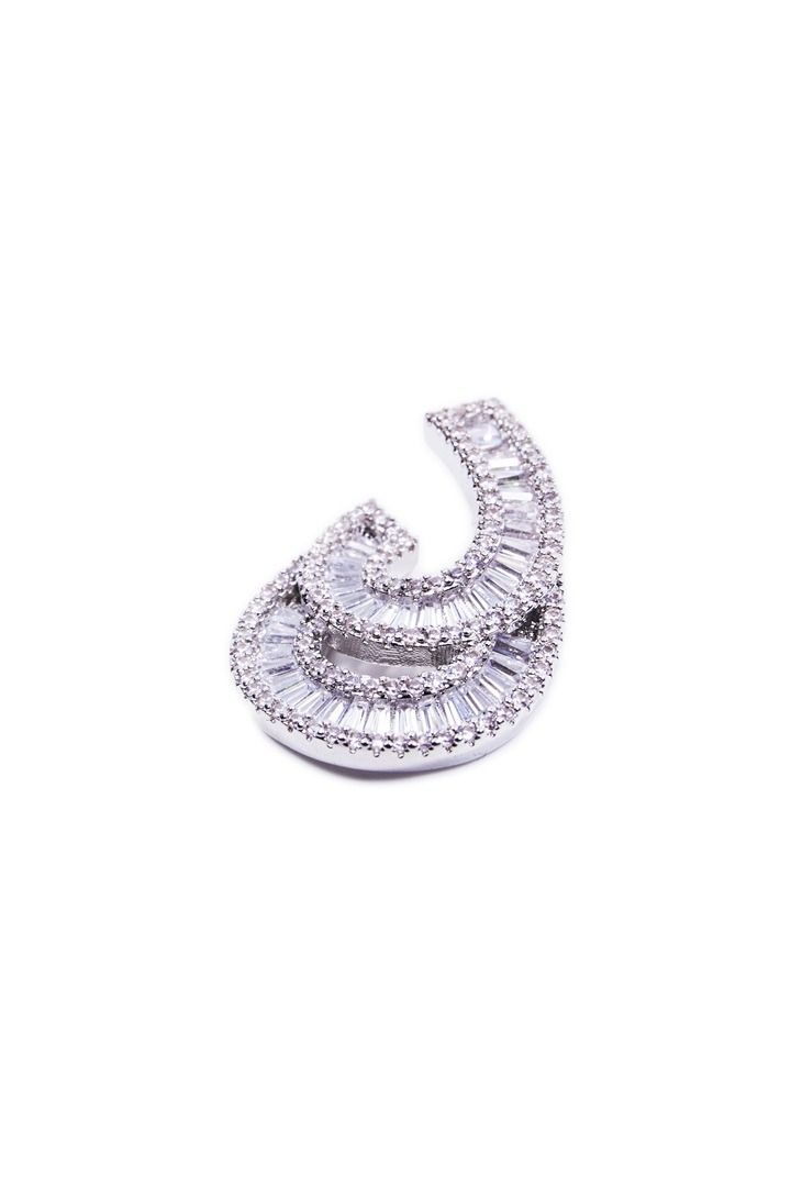 Radiant Swirl Crystal Earrings