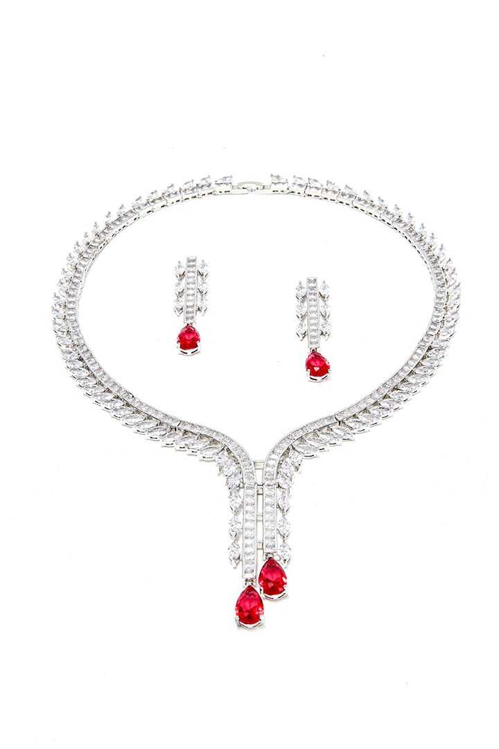 Red Big Stones Set