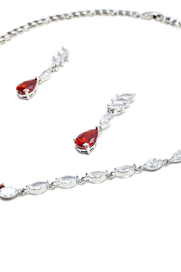 drop shape crystal Set