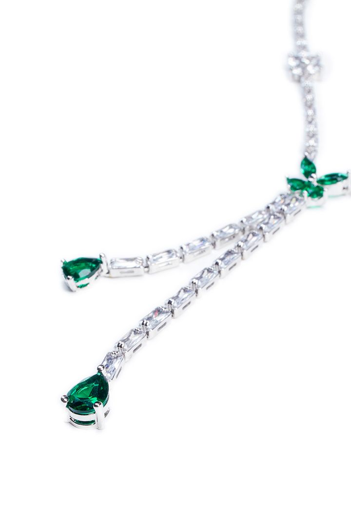 Green Rhinestone Set