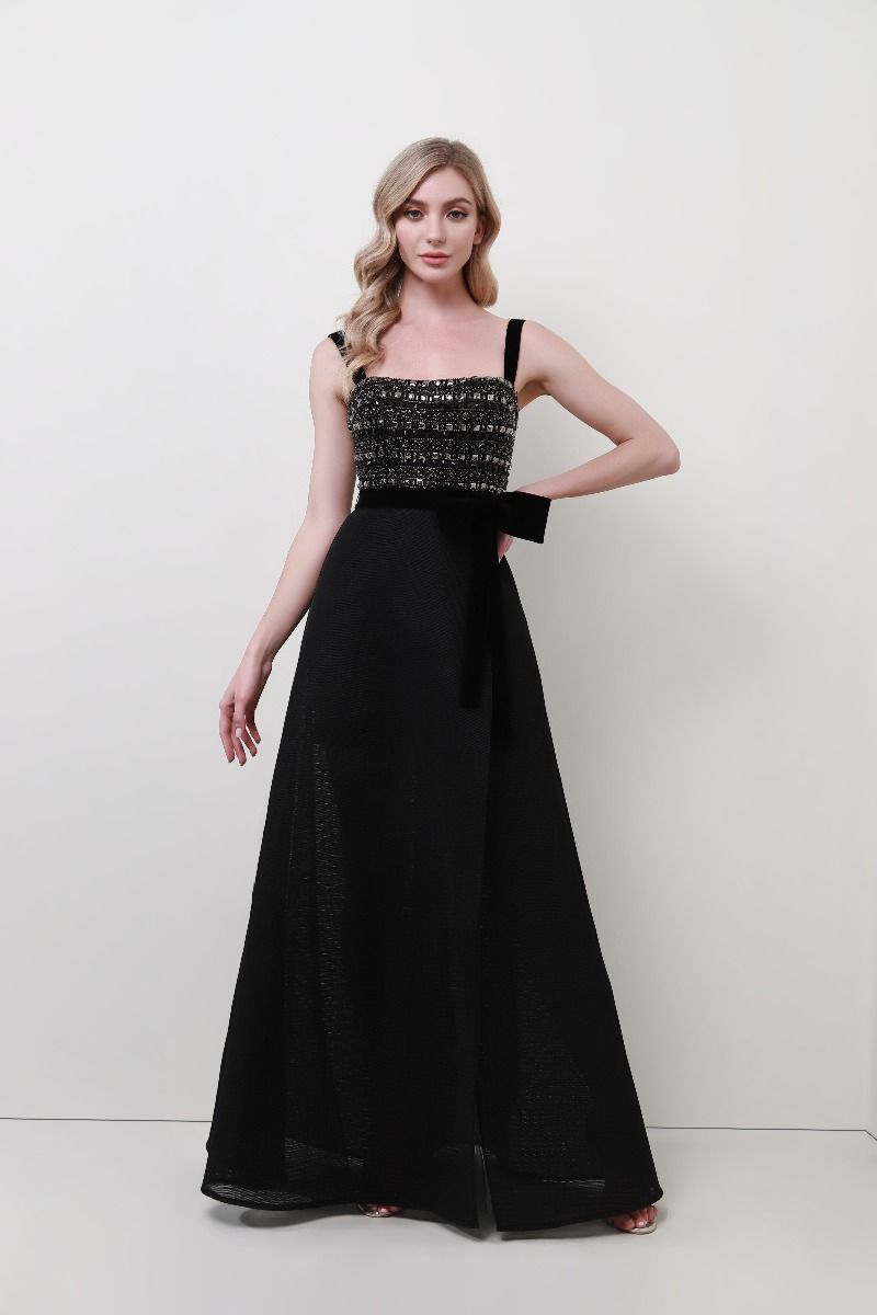 embellished bustier dress