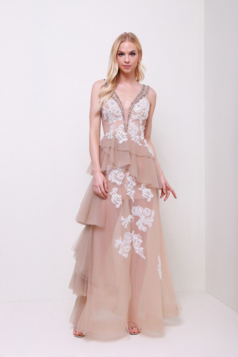 Lace Appliqué dress