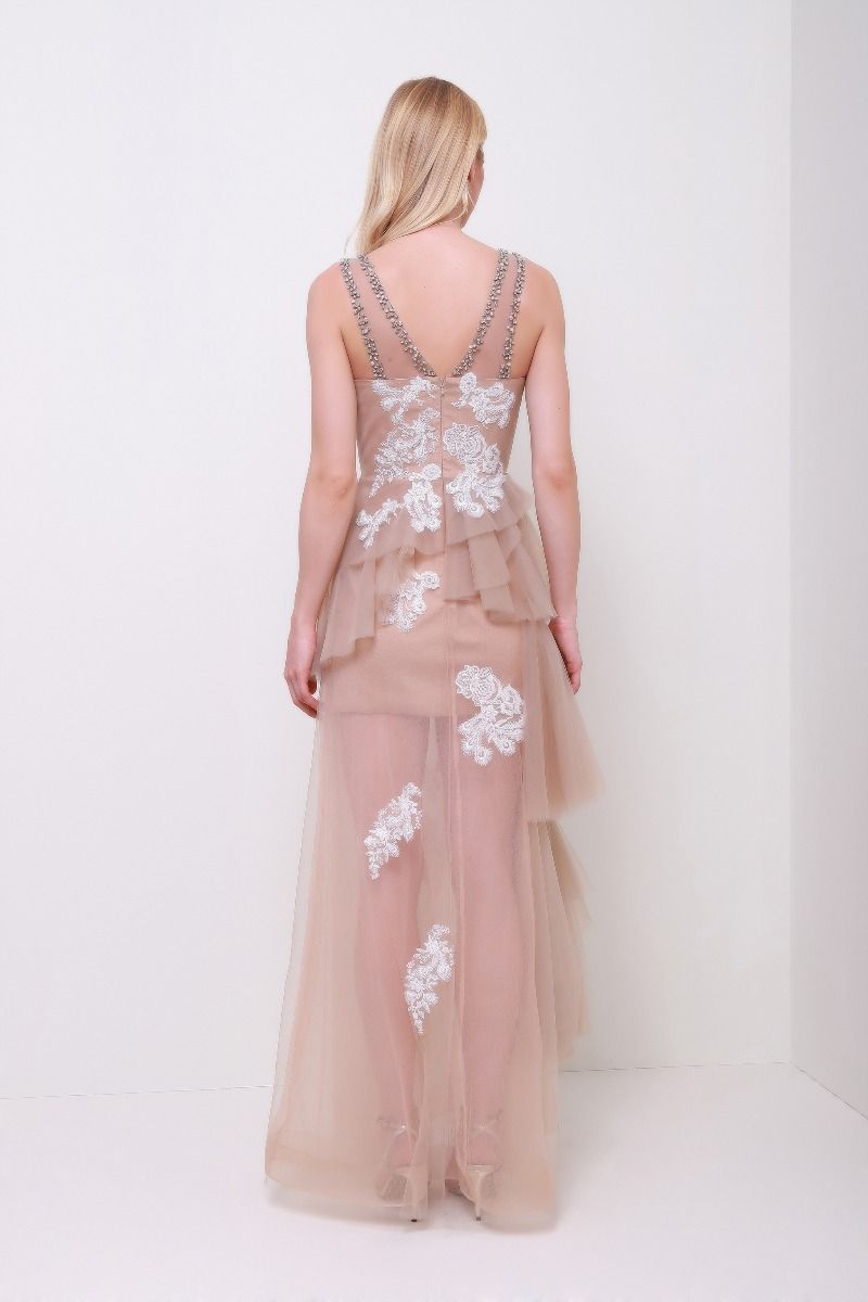 Lace Appliqué dress
