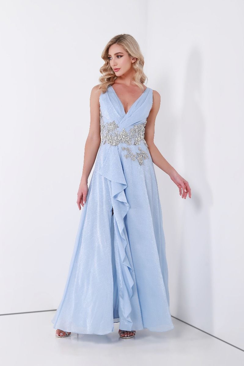 Embellished bustier dress