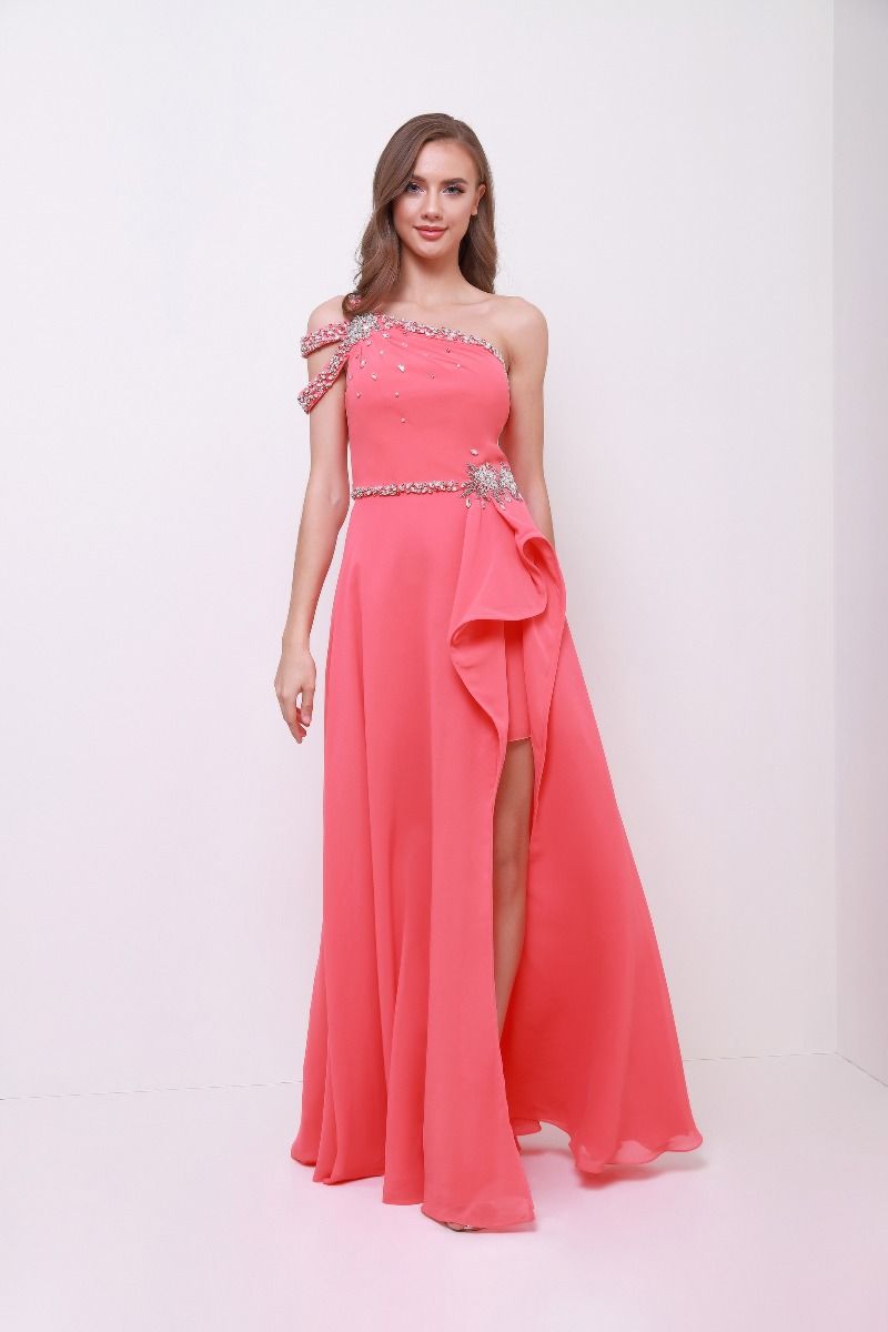 Embellished bustier dress