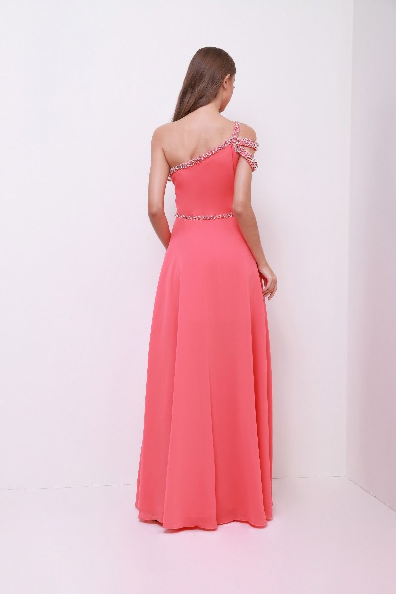 Embellished bustier dress