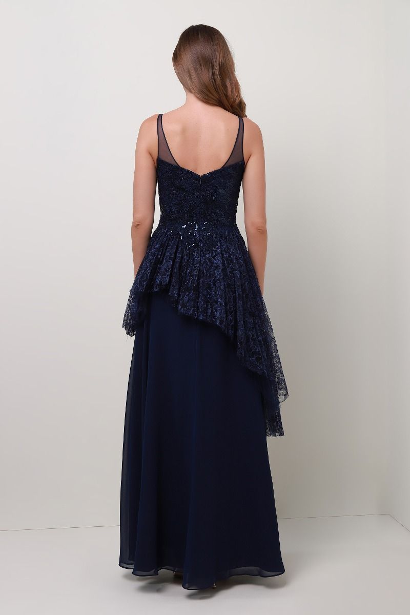 Sequins chiffon dress