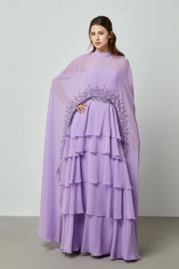 Layer ruffled dress