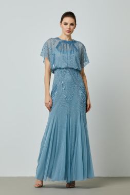 sequin embellishment dress
