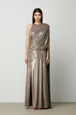 Radiant Drape Jersey Dress